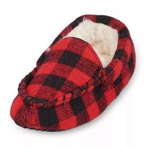 TCP Toddler Boys Buffalo Plad Moccasin Size